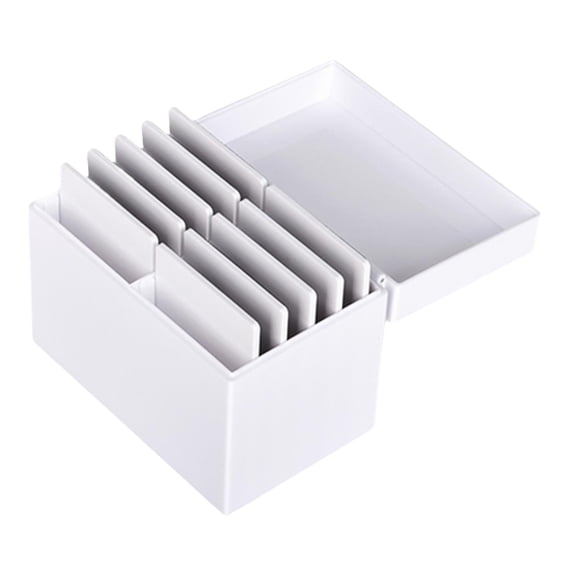 TOOYFUL 10 Layers Eyelash Extension Storage Box, Eyelash Pallet Makeup Organizer, False Eyelashes Glue Pallet Holder for