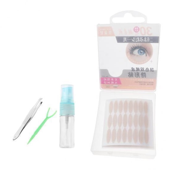 TOOYFUL 2x240 Pairs Invisible Fiber Double Eyelid Stickers Eyelid Lifting Strips Semiellipse , as described, 2 Pcs
