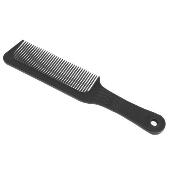 TOOYFUL 3xFlat Top Comb Finely Waved Barber Hair Cut Styling Comb Black