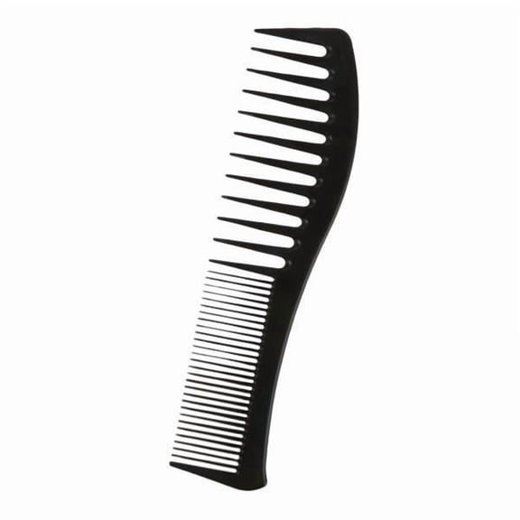 TOOYFUL 4xHair Comb Hair Cutting Hairdresser Tool Comb for Straight Hair Curly Hair Black