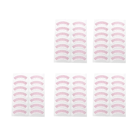 TOOYFUL 5 Pieces Eye Lashes Extension Adhesive Sticker for Extension Girls Beginners
