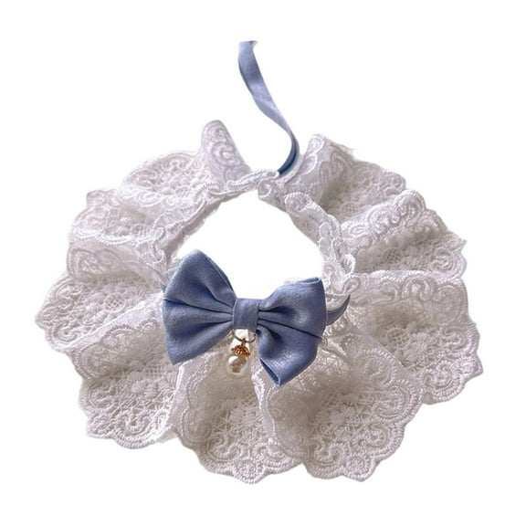 TOOYFUL Adjustable Cats Collar Holiday Neckwear Cute Holiday Decoration Cats Scarf Puppy Bib for Pet Birthday Gift Photo Prop Holiday L