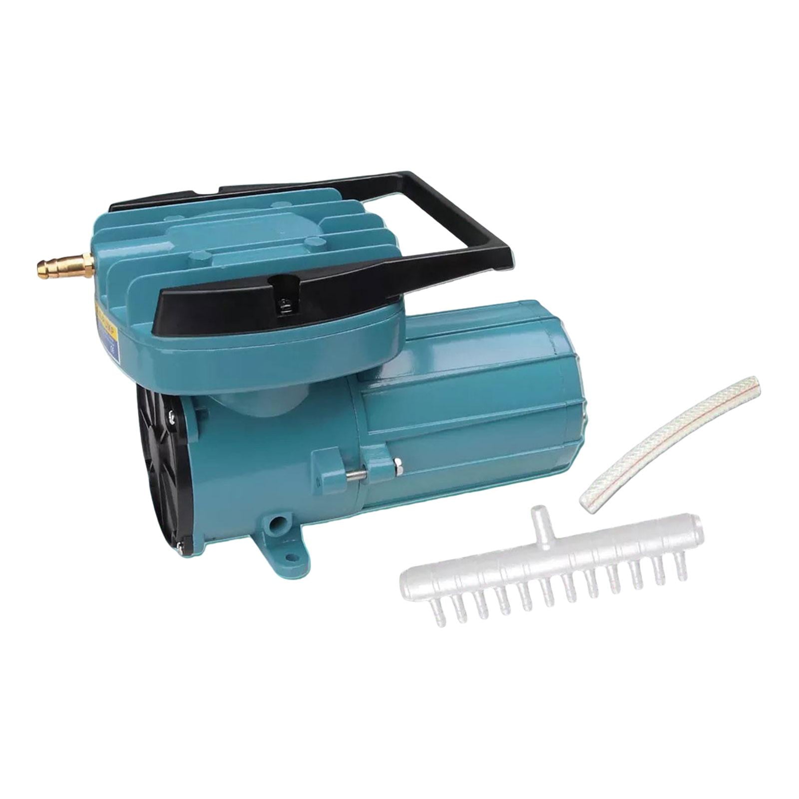 TOOYFUL Aquarium Air Pump DC 12V Pump Tool Accessory Pond Aerator Metal Pump for Outdoor Pond Hydroponics 255x140x165mm