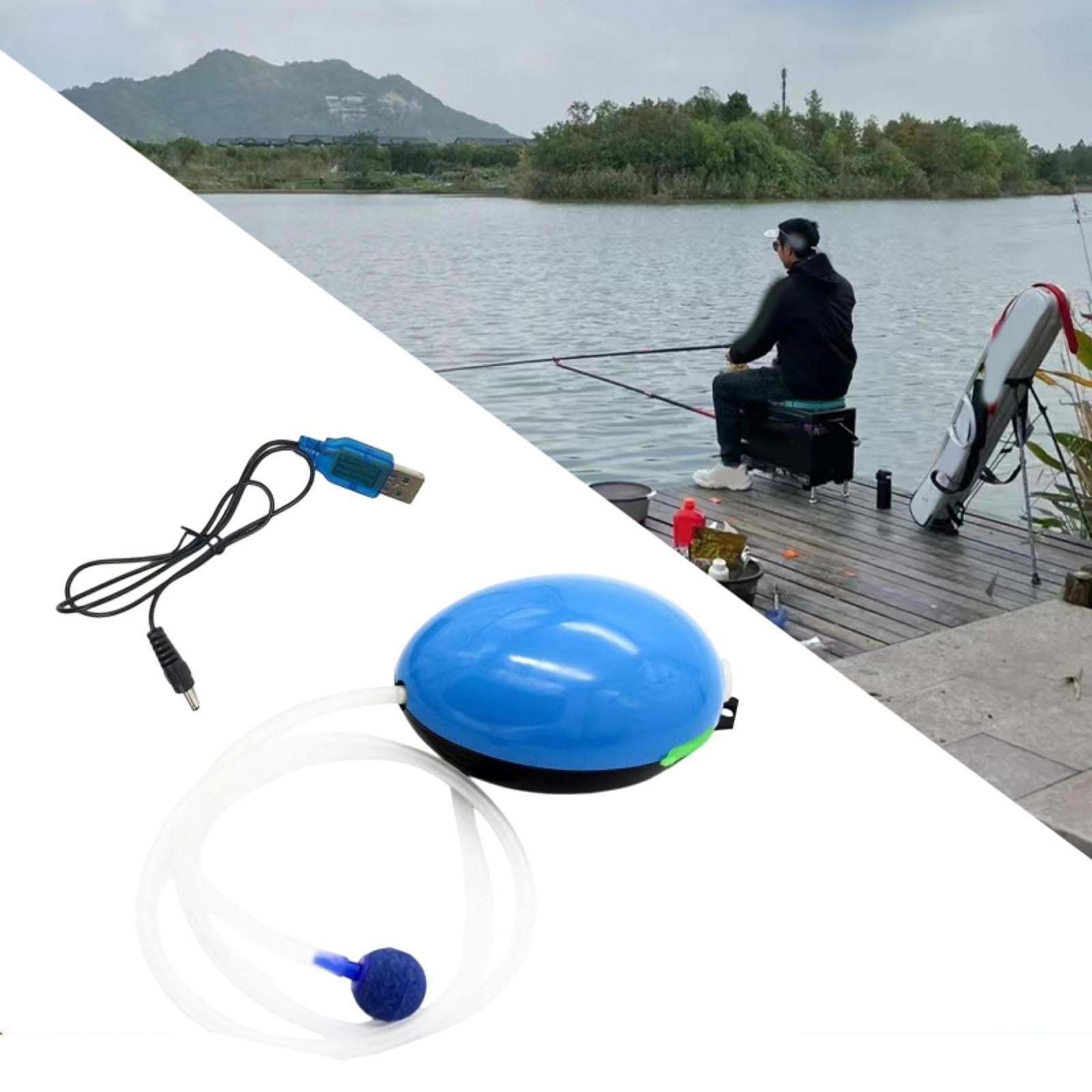 TOOYFUL Aquarium Air Pump Energy Saving Small Air Aerator Pump for Fish Tank Outdoor