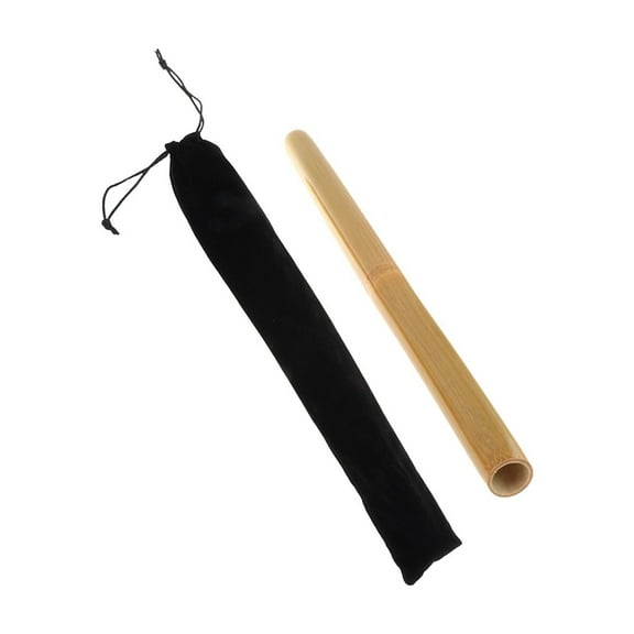 TOOYFUL Bamboo Guasha Tool Gua Sha Stick Massage and Relaxing Bamboo Massage Stick Massage Tool for Neck Arms Relax Muscles Back Legs 42x2.5cm with Bag