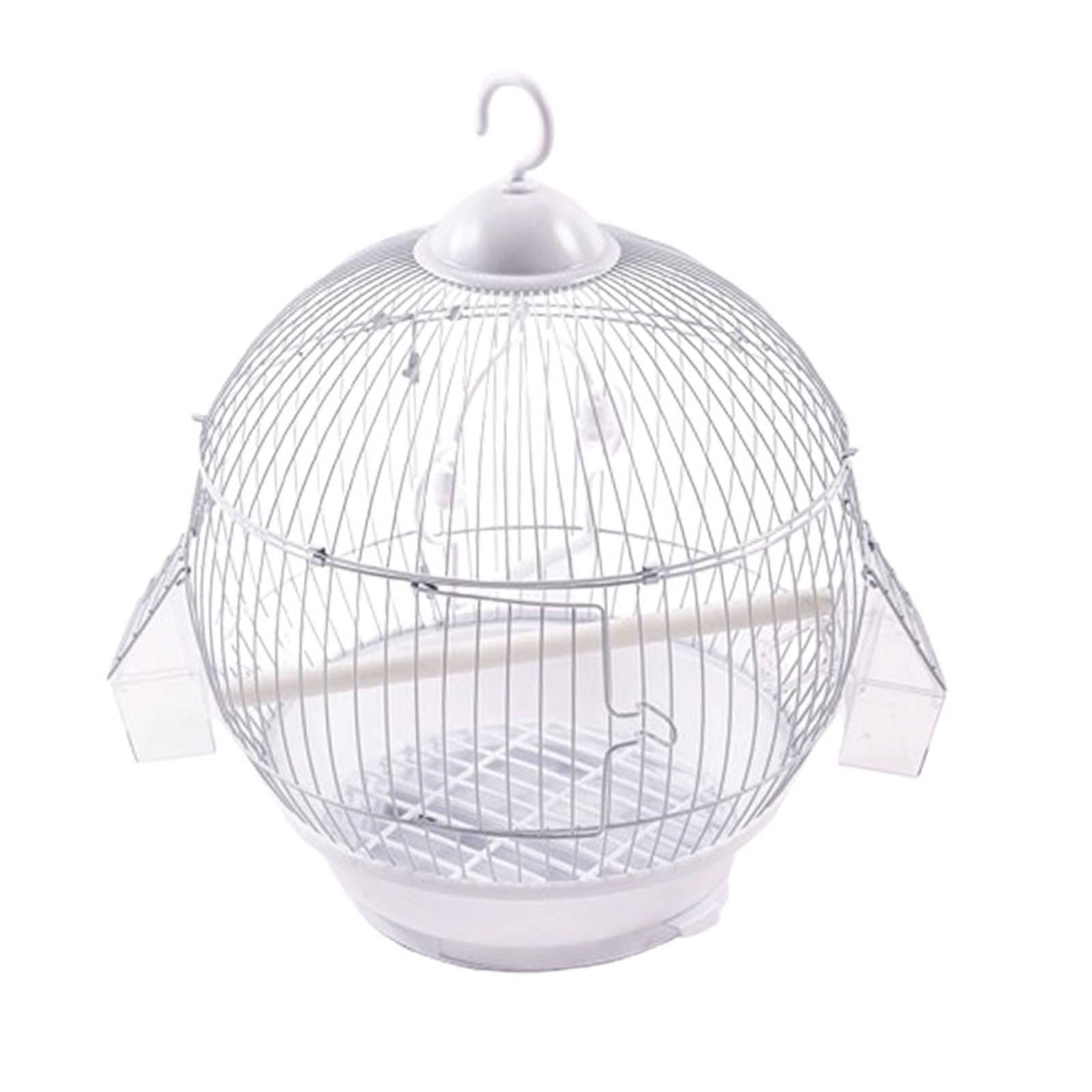 View of TOOYFUL Bird Cage Parrot Birdcage Indoor Accessories Pet House Stand ...