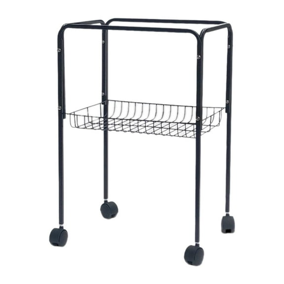 TOOYFUL Bird Cage Stand Bathroom Tray Iron Frame Simple Multipurpose Practical Pet Cage Stand Side Table for Home Laundry Living Room Black