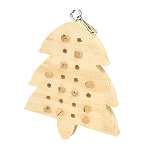 TOOYFUL Bird Chewing Toy Parrot Chewing Toy Playing Gnawing Toy Pet Supplies Pendant Parrot Puzzle Toy for Parrotlets Finches Cockatiels Tree