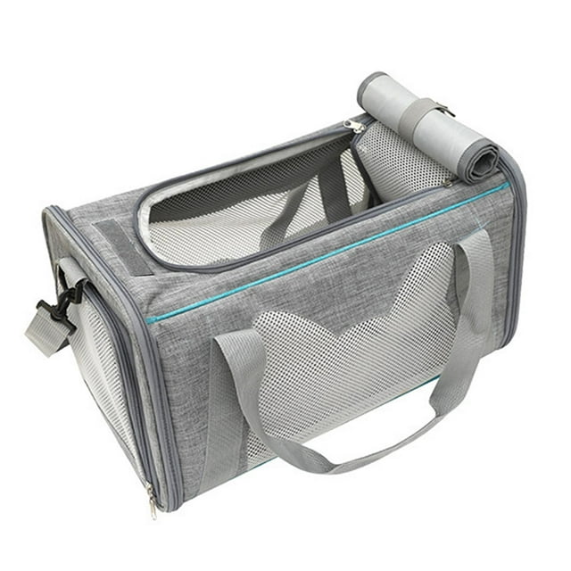 TOOYFUL Cat Carrier Mesh Top and Sides Airline Approved Travel Dogs