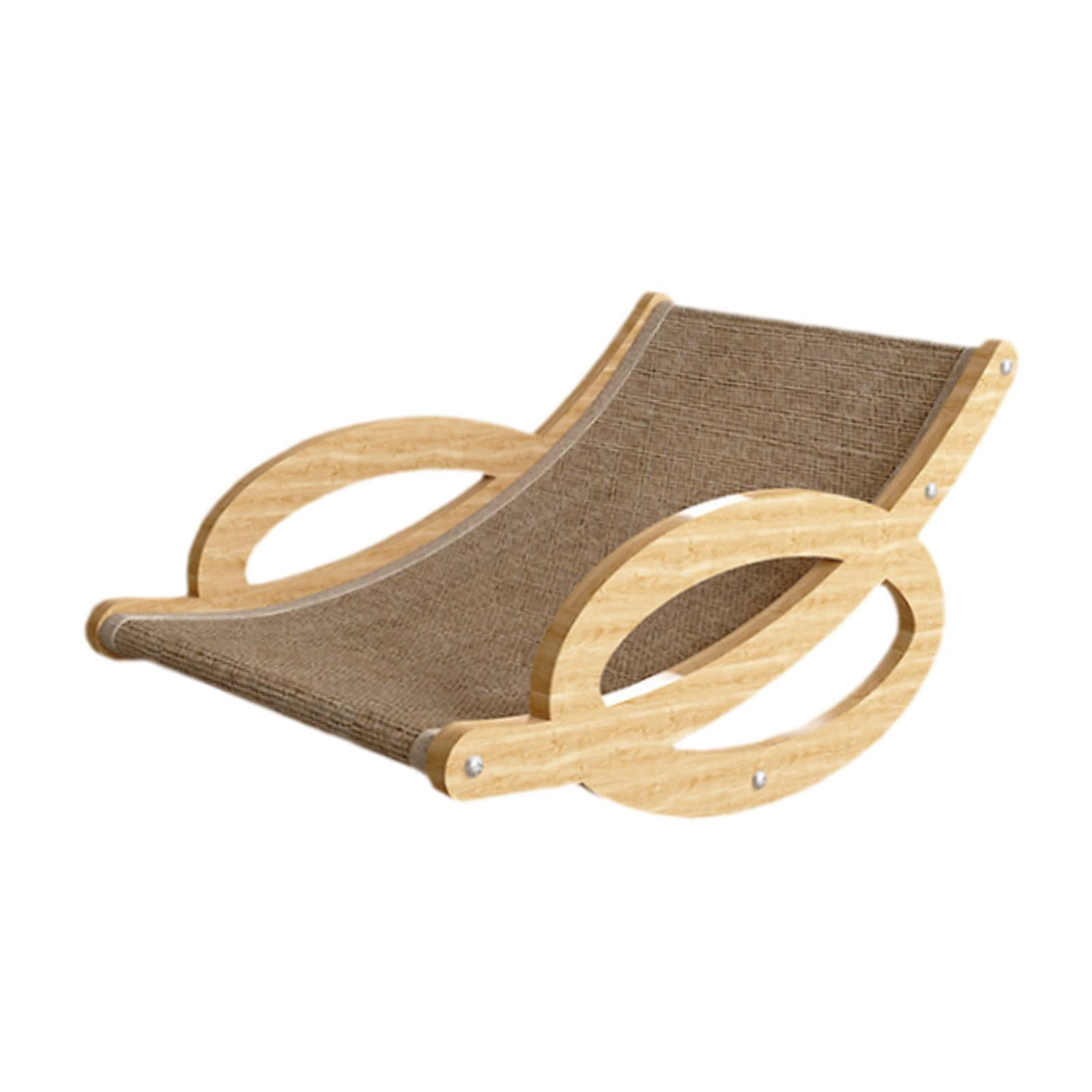 TOOYFUL Cat Rocking Hammock Bed Cat Rocking Chair Grinding Claw Cat ...
