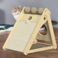 thumbnail image 1 of TOOYFUL Cat Scratcher Foldable Space Saving with Ball Toys for Indoor Cats for, 1 of 9