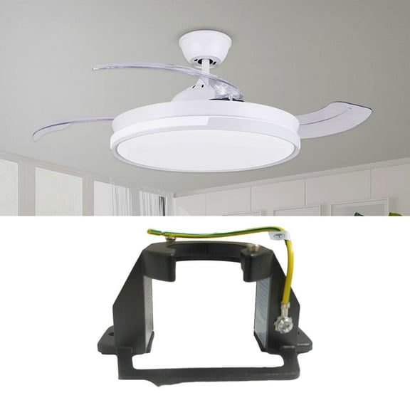 TOOYFUL Ceiling Fan Mounting Bracket Install Kit Light Fixtures Support Patio Porch Heavy Duty Stable Sturdy Cathedral Canopy Bracket