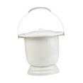 thumbnail image 1 of TOOYFUL Chamber Pot al Pot Thickened Toilet Portable Bedpan Spittoon al with Lid for Adults Children Home Use Women Men Elder White, 1 of 9