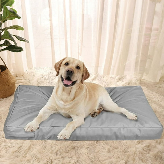 TOOYFUL Dog Bed Cover Dog Crate Pad Replacement Cover Hair Easy to Remove Protection Cover Dog Crate Mattress Cover for Travel Picnic M