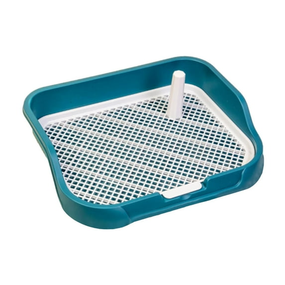 TOOYFUL Dog Potty Toilet Dog Litter Potty to Clean Pet Litter Tray Portable Indoor Pet Dog Training Toilet for Doggy Dark Green