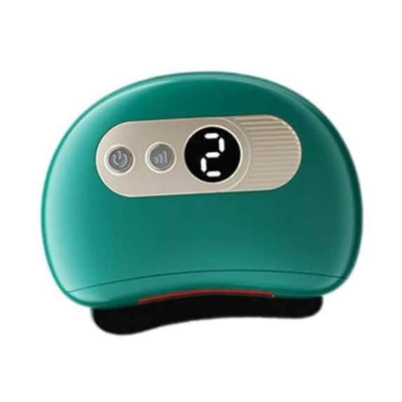 TOOYFUL Electric Scraping Massager Gua Sha Facial Tool Face Sculpting Tool 9 Grade Handheld Portable for Arm, Leg Waist Shoulder Face Green