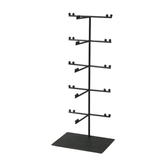 TOOYFUL Eyeglasses Display Rack Glasses Organizer Metal Frame Shelf Eyeglass Stand Sunglasses Display Holder for Commercial Desk Home 18cmx13cmx43.5cm