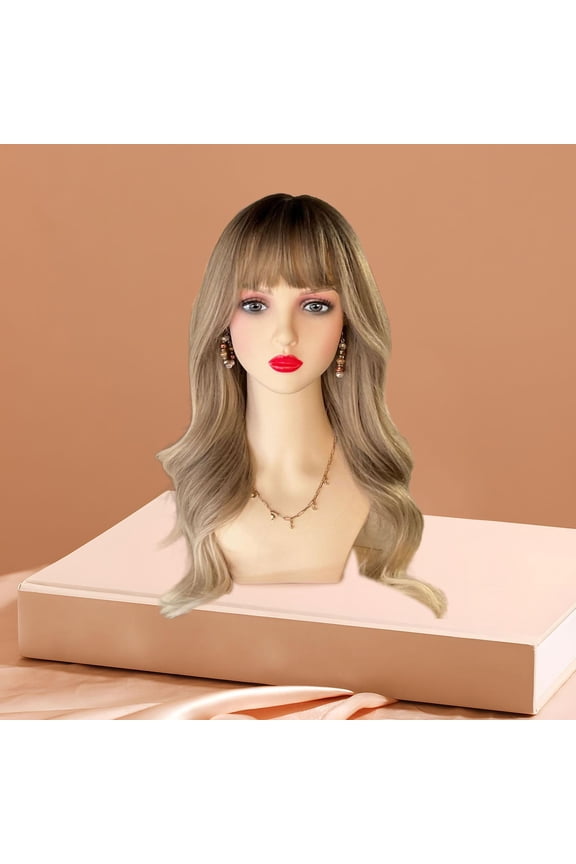 Female Mannequin Head Stand Display Stand PVC Foam s Head for Displaying Hat Beauty Accessories Shop Commercial