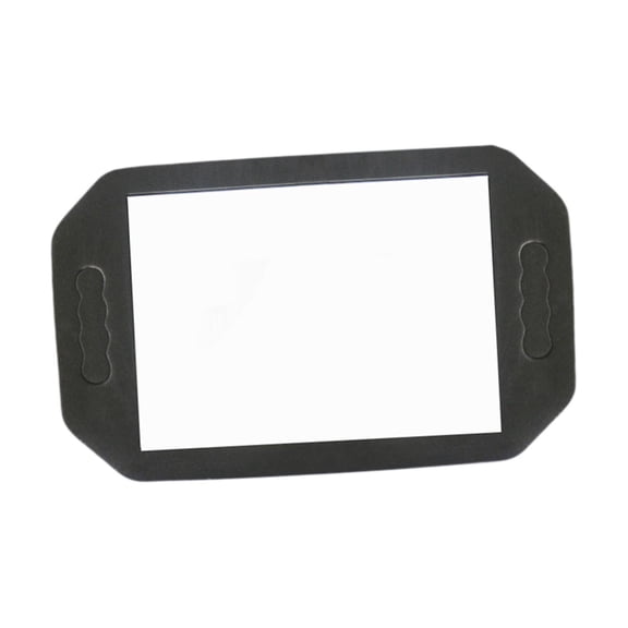TOOYFUL Foam Barber Mirror Hand Mirror Double Handle Barber Hairdressing Mirror Handheld Vanity Mirror for Bathroom Home Hair Stylist