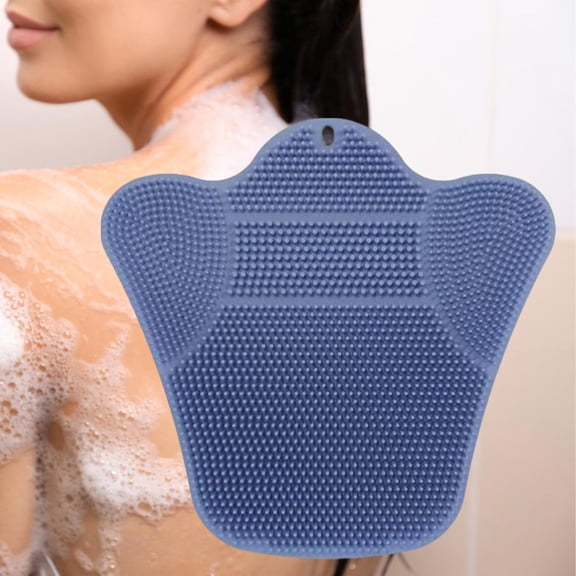 TOOYFUL Foot Back Scrubber for Shower Back Washer Suction Cups Durable Comfortable Accessory Nonslip Bath Massage Pad for Adults