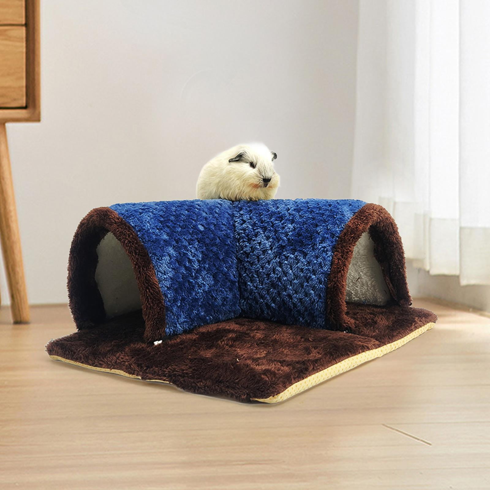 TOOYFUL Guinea Pig Hideout Hamster Tunnel Cage Accessories Small Animal