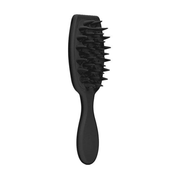 TOOYFUL Hair Comb Detangling Hairbrush Wet and Dry Hair All Hair Types Massaging Comb Hairstyling Brush for Travel Baby All Ages Kids Gray