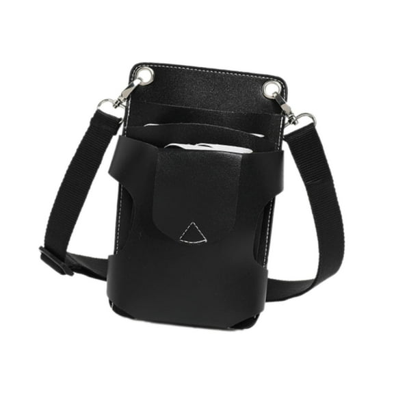 TOOYFUL Hairdressing Pouch Barber s Bag Cosmetology Bag Barber Waist Bag for Men Women Hairdressing Tool Accessories Black