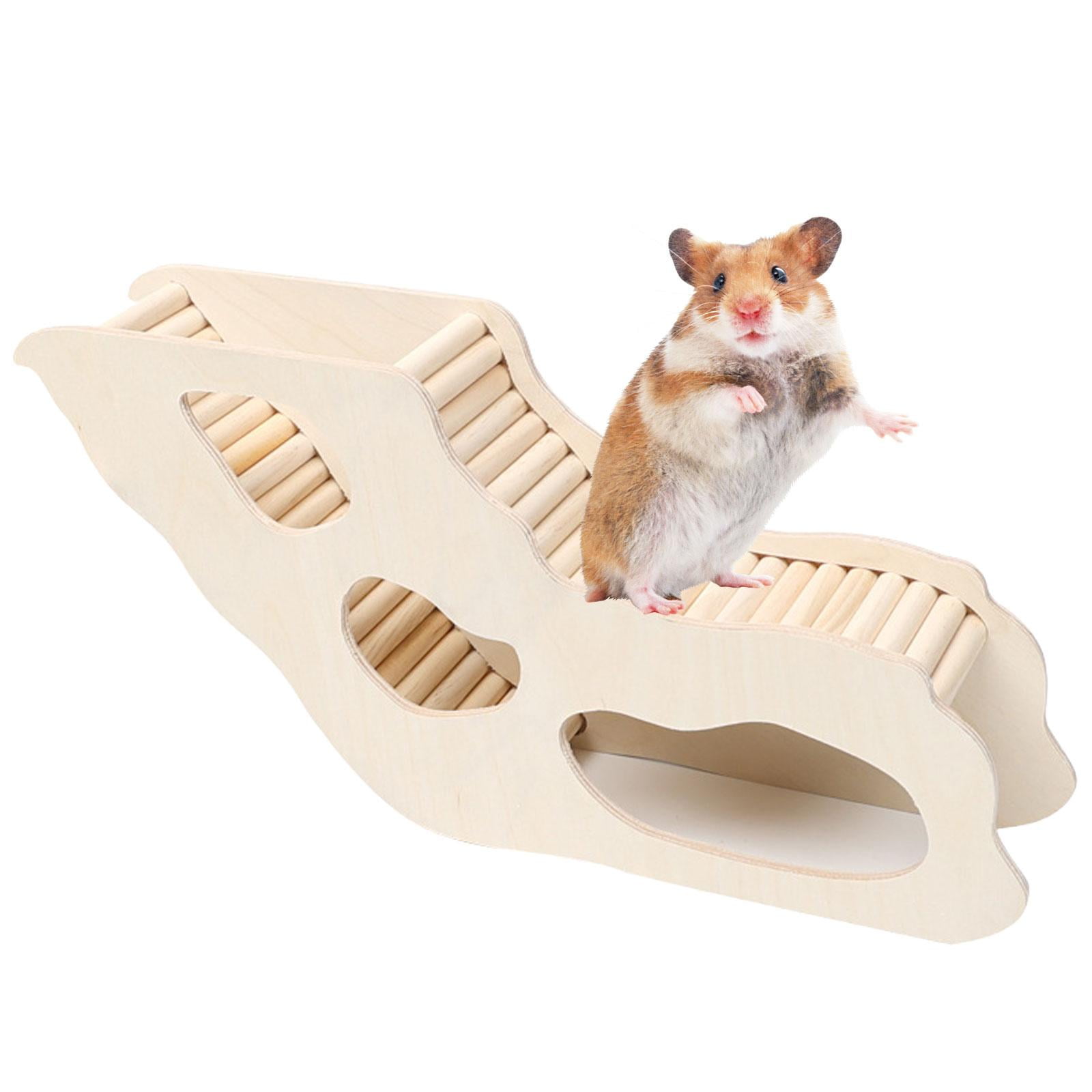 TOOYFUL Hamster Climbing Toy Hide and Seek Durable Animal Climbing Stair Rest and Exercise for Similar Sized Pets Pet Toy Guinea Pigs Tunnel
