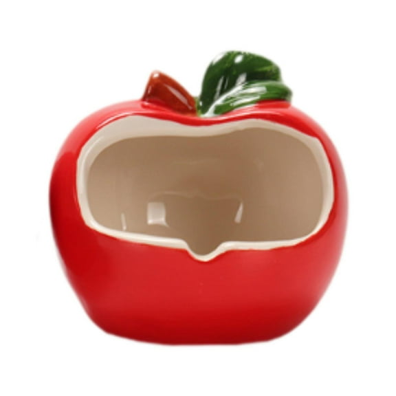 TOOYFUL Hamster House, Small Animal Hiding Place, Cute Nest, Hamster Cage Accessories, Cave, Hamster Hiding Place, Fruit Shape for Small Pet Gerbils Appele