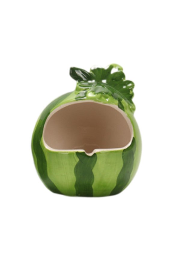 Hamster House, Small Animal Hiding Place, Cute Nest, Hamster Cage Accessories, Cave, Hamster Hiding Place, Fruit Shape for Small Pet Gerbils Watermelon