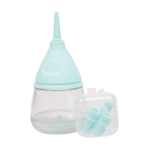 TOOYFUL Kitten Bottle Feeding Kit Milk Bottle Pet Supplies Water Bottle Pet Feeder Replaceable 35ml for Hamster Small Animals Blue