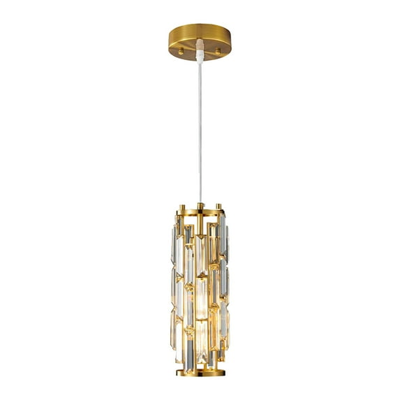 TOOYFUL LED Pendant Light Fixture,Elegance Pendant Light,Modern Lighting,Hanging Lamp for Dining Room,Staircase,Cafe,Hallway Entryway Copper color