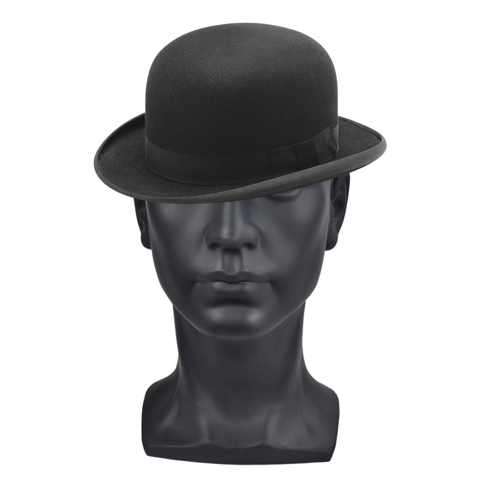 TOOYFUL Male Mannequin Head Bald Head, Display Model,Hat Display ...