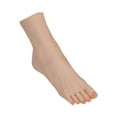 thumbnail image 1 of TOOYFUL Mannequin Foot Foot Model Display Shoes Display Props Jewelry Display Stand Medium Stocking Mannequin Manikin Feet for Retail Right foot, 1 of 10