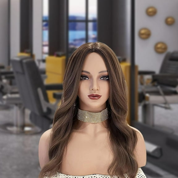 TOOYFUL Mannequin Head Wig Display Stand Multifunctional Professional Wig Holder Making Styling for Beauty Salon Hats Men Barber Shop