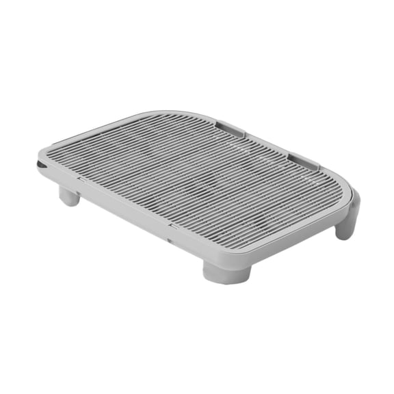 TOOYFUL Pet Cat Litter Mat Cat Litter Trapping Mat, Floor Carpet Kitten Footboard Pad Pet Falling for Living Room gray