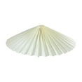 thumbnail image 1 of TOOYFUL Pleated Lamp Shade Stylish Light Cover for Living Room Bedside Cafe Beige, 1 of 9