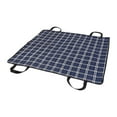 thumbnail image 1 of TOOYFUL Positioning Bed Pads for Elderly Mattress Protection for Slide Pull Transfer Blue plaid, 1 of 9