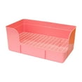 thumbnail image 1 of TOOYFUL Potty Pee Pan Tray Corner Toilet Box Pet Toilet for Cat Small Animals Rats Cage Accessories Pink, 1 of 9