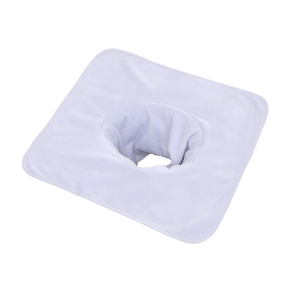 TOOYFUL SPA Towel with Face Hole,Massage Bed Sheets,Beauty Salon Bed Sheet,Soft,Reusable Massage Table Cover Bed Cover Protector white