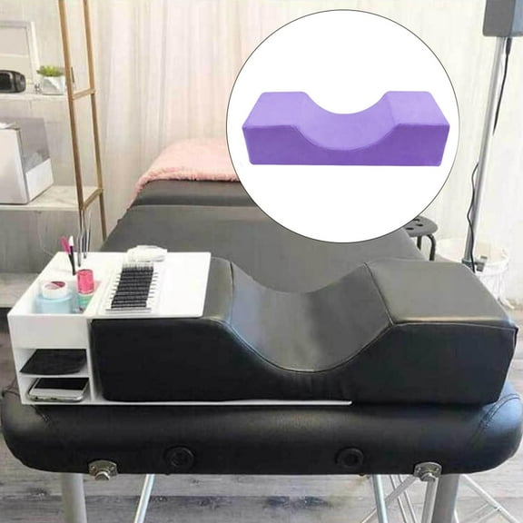 TOOYFUL Salon Lash Pillow Eyelash Extension Pillow Beauty Eyelash Neck Support Neck Support for Professional Eyebrow Trimming Artists