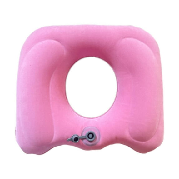 TOOYFUL Seat Cushion,Car Seats Cushion,Non s Cushion for Desk Chair,Portable Donut Pillow,Coccyx Cushion for Back,Wheelchairs pink