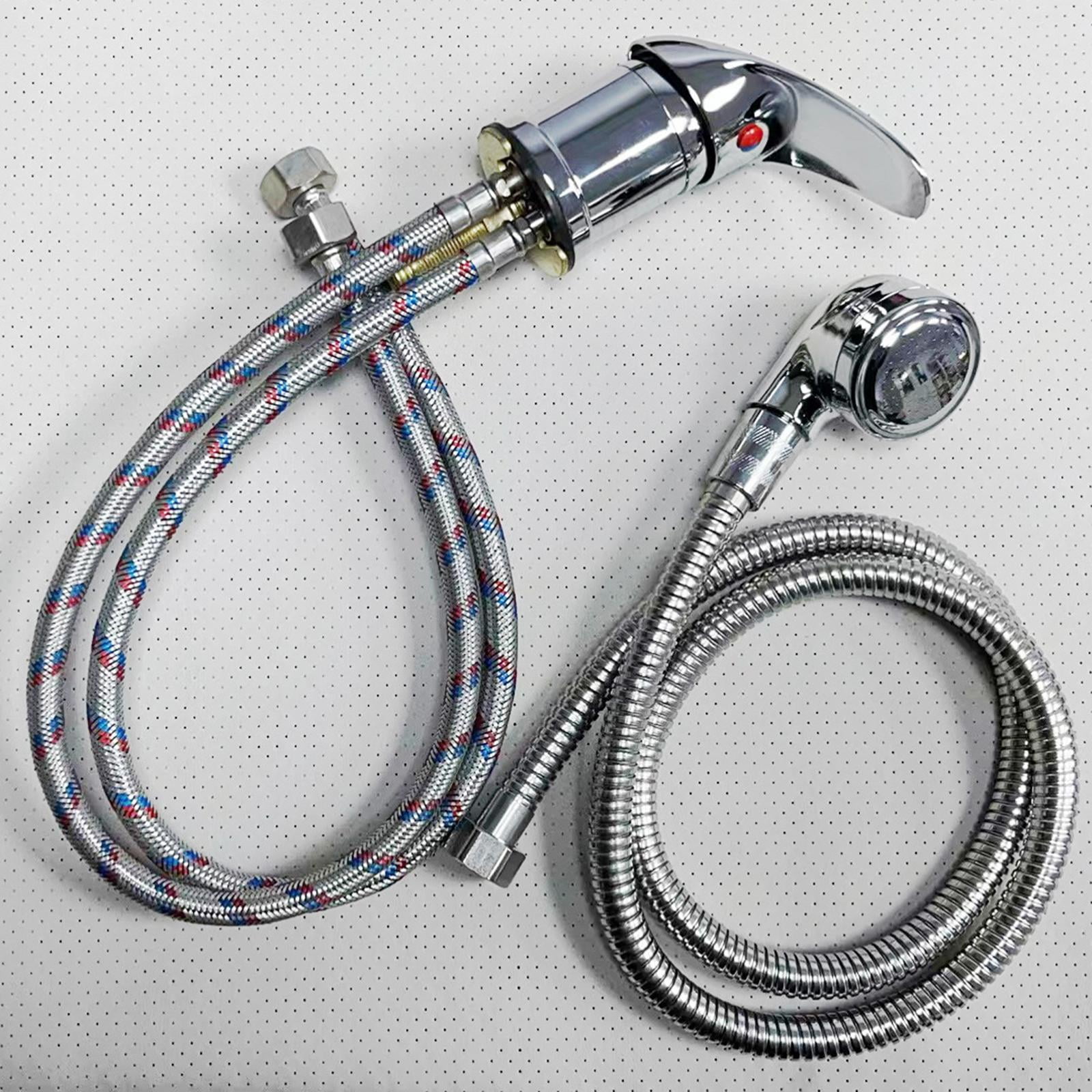 TOOYFUL Shampoo Bowl Faucet Set Easy to Install with Hose and Sprinkler