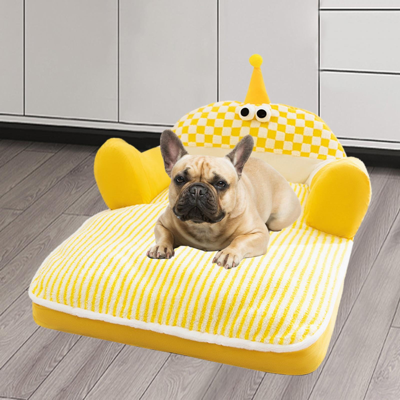 TOOYFUL Sofa Dogs Bed Warm Nest Playing Indoor able Soft Dog Sleeping ...