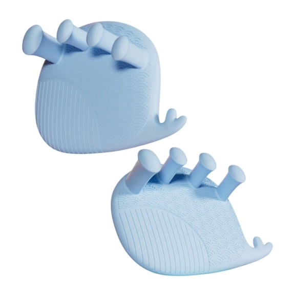 TOOYFUL Toe Separator Arch Finger Dividers Small Toe Stretcher Forefoot Pads Blue