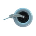 thumbnail image 1 of TOOYFUL Wheelchair Front Wheel 8 inch Wear Resistant Walker Replacement Roller Wheel with Front Fork, 1 of 9