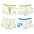 thumbnail image 1 of TOOYOU 4 Pack Boys Underwear Ice Silk Medium Children Boxer Briefs Baby Children Summer Slim Trunks Toddler Comfort Underpants Set Panties 4Pcs Multipack, 1 of 3