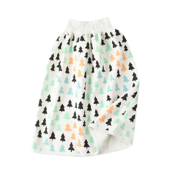 TOOYOU Baby Skirt Shorts High Waisted Waterproof Diaper Skirt 2 In 1 Comfy Reusable Children'S Baby Cloth Diaper Summer Classic Fit Size 4-8 Years