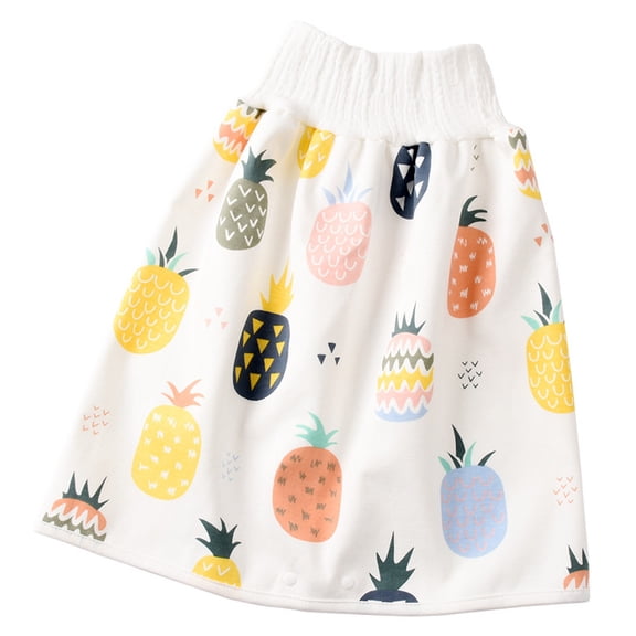 TOOYOU Baby Skirt Shorts High Waisted Waterproof Diaper Skirt 2 In 1 Comfy Reusable Children'S Baby Cloth Diaper Summer Classic Fit Size 4-8 Years