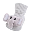 thumbnail image 1 of TOOYOU Baby Socks Cute Animal Fashionable Soft Non Slip Walking Socks Baby Socks That Stay On Size 6-12 Months, 1 of 4